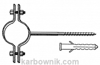 3,27 Uchwyt rozporowy do kabli i rur hydraulicznych